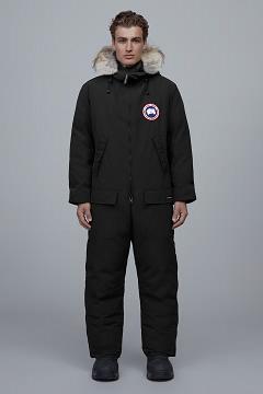 Chamarras Canada Goose Hombre México - Arctic Rigger Pantalones De Esquí Negros UQ3497651